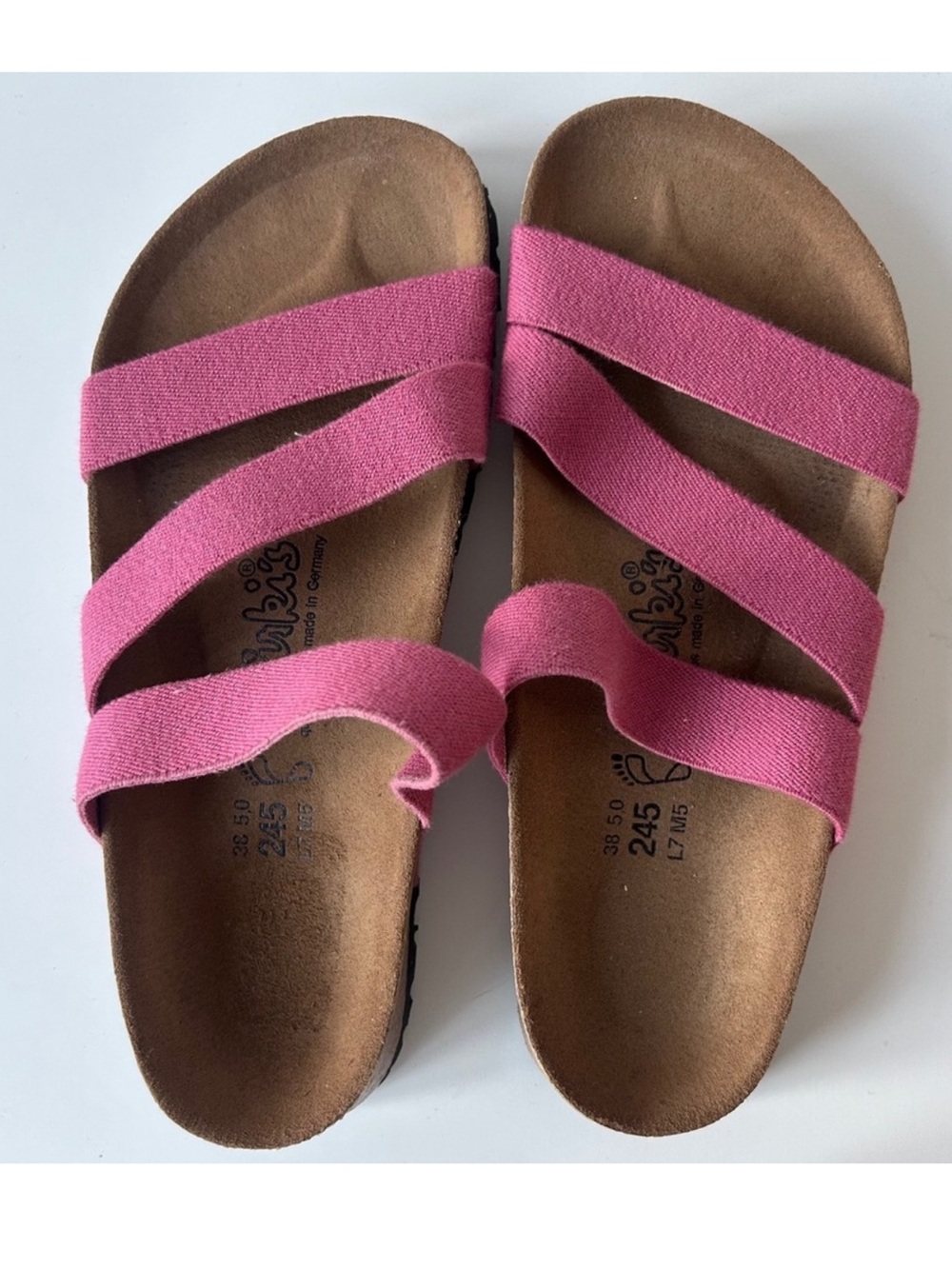 Birkenstock Pink Multi-Strap Women's Sandals